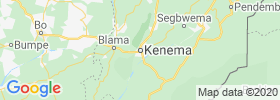 Kenema map